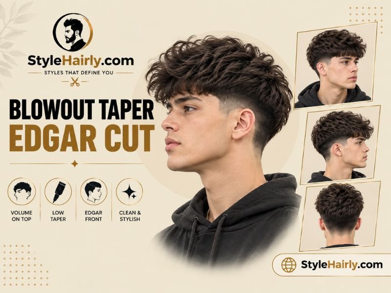 Low taper blowout edgar cut side profile