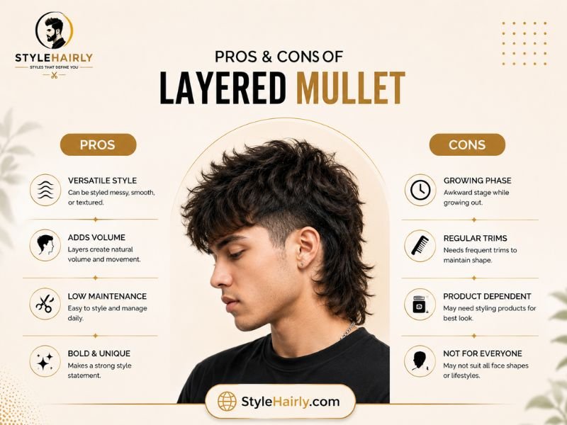 Pros and cons overview of the Asian mullet fade haircut