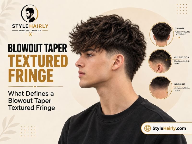 Side profile of a gradual taper blending into a longer top section