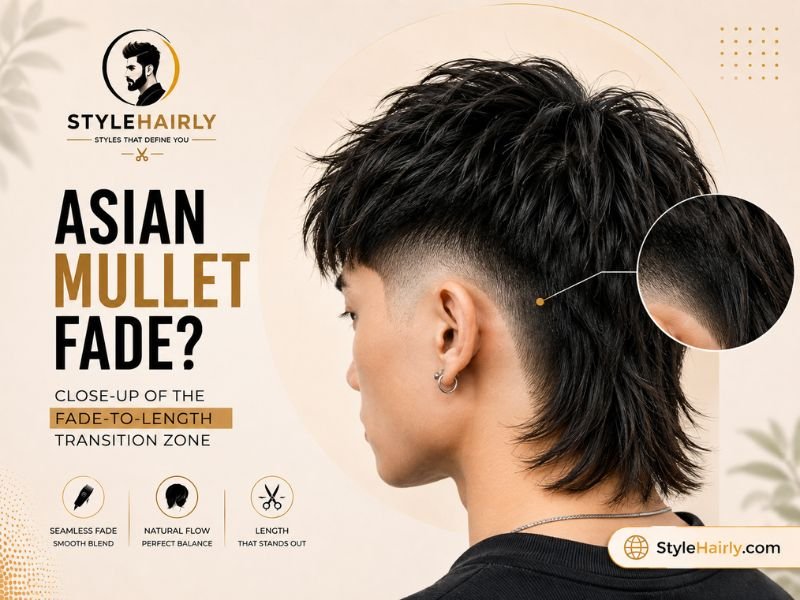 What Is an Asian Mullet Fade