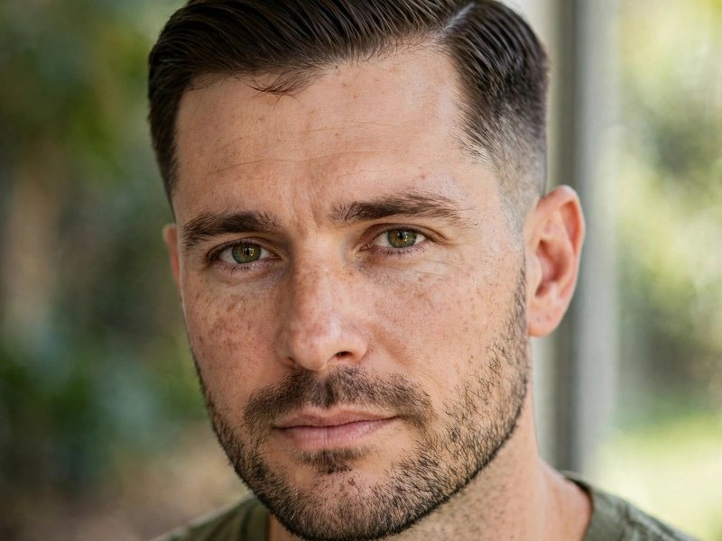 Controlled Pompadour Haircut for Men With Small Forehead