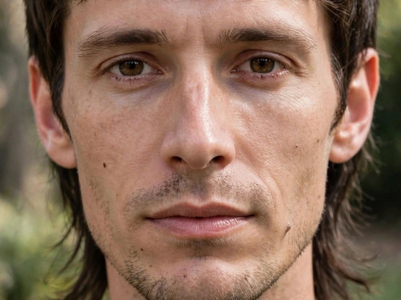Haircut for Men With Long Neck - Textured Crop With Longer Back with soft fringe