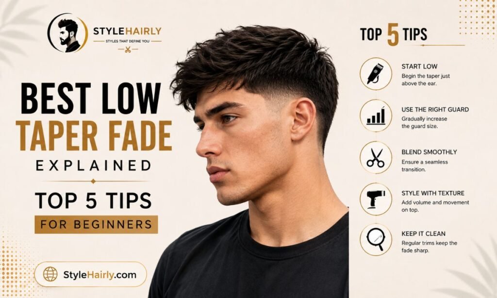 Best Low Taper Fade Explained for Beginners